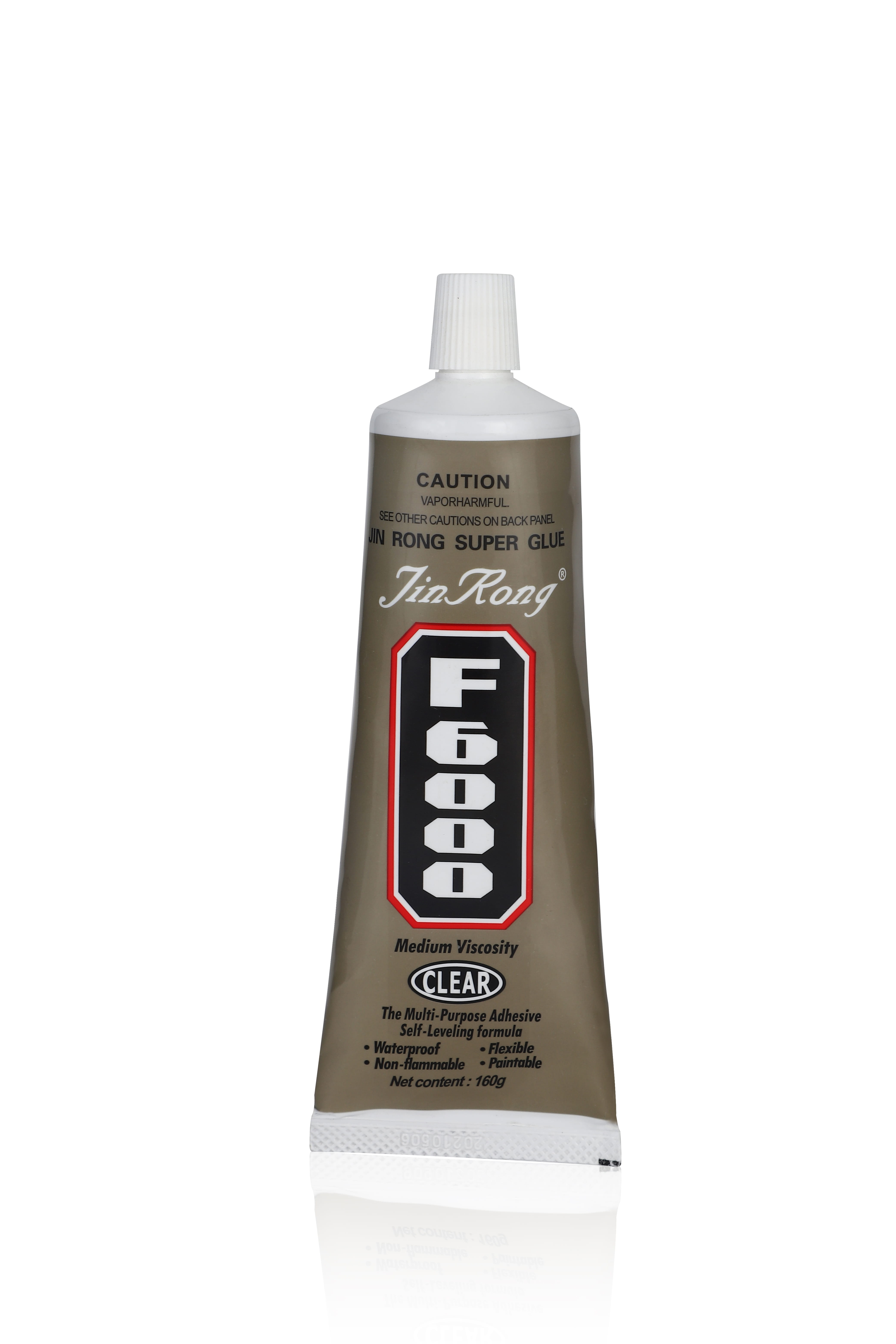 锦荣JINRO F6000 1 慢干型软管饰品点钻补钻胶无纺布胶 DIY胶水