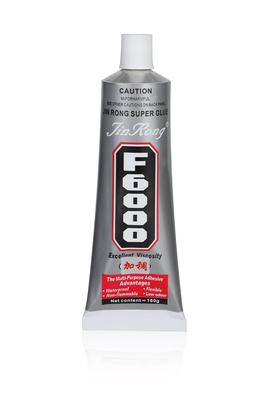 锦荣JINRO F6000 加稠型无色透明点钻补钻粘配件胶万能胶 DIY胶水